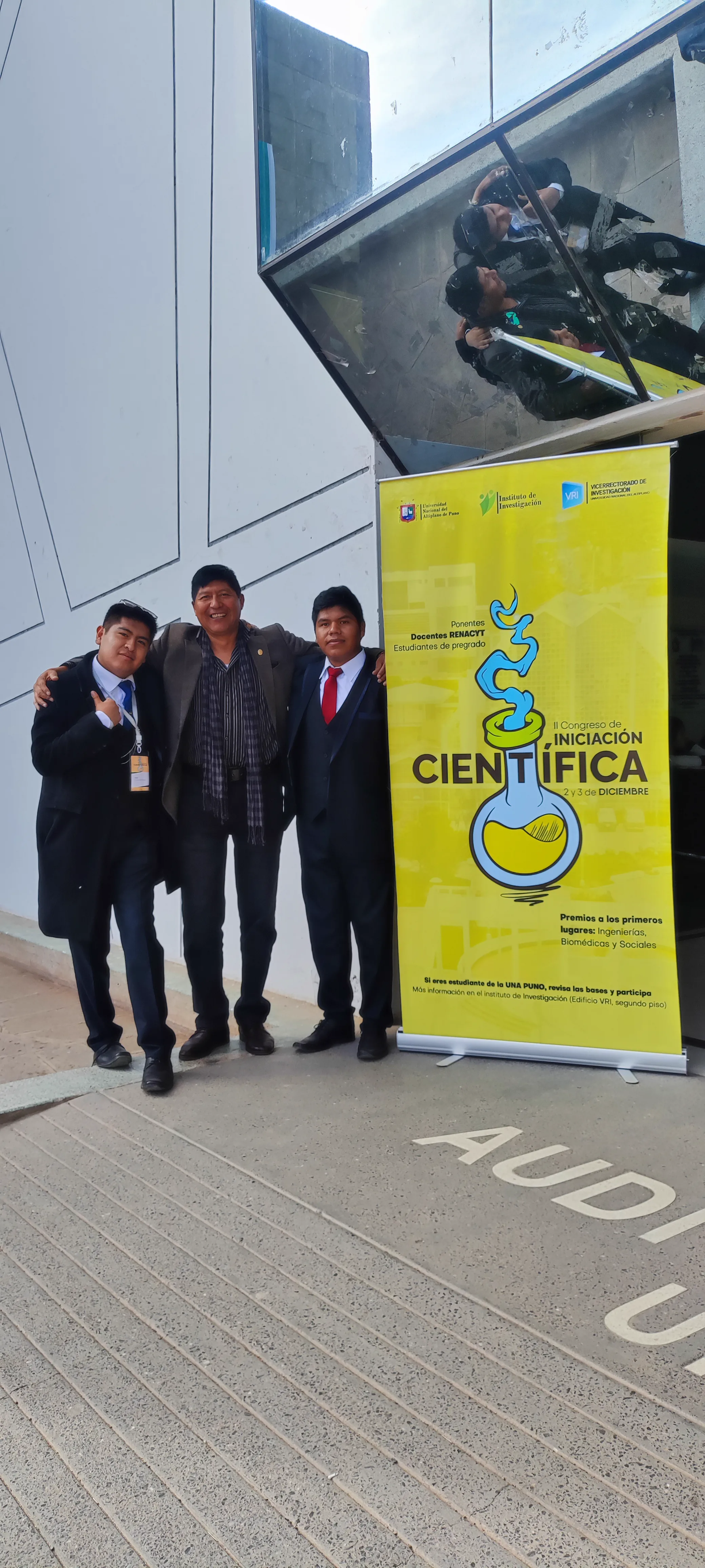 Credencial de exponente en Feria de Iniciación Científica